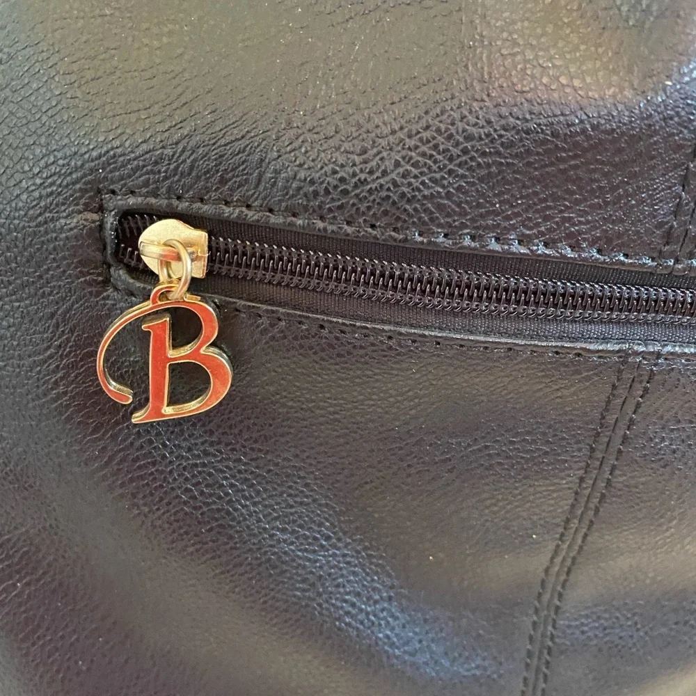 Betty Boop Black and Gold Hobo Bag
